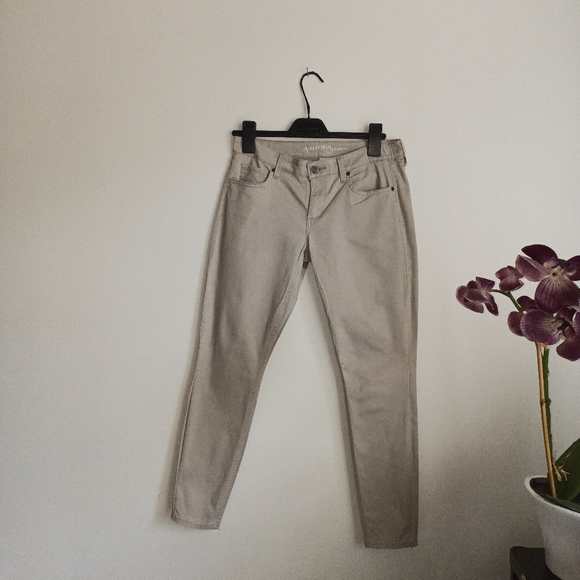 Arizona Jean Company Denim - Arizona Jeans, Skinny Ankle Beige, size 7